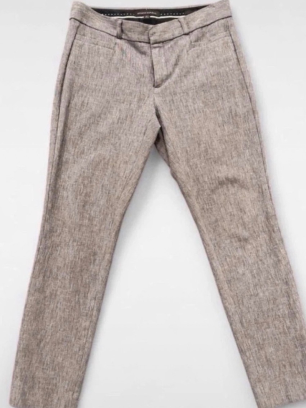 Banana Republic Straight Leg Pants in Light Taupe